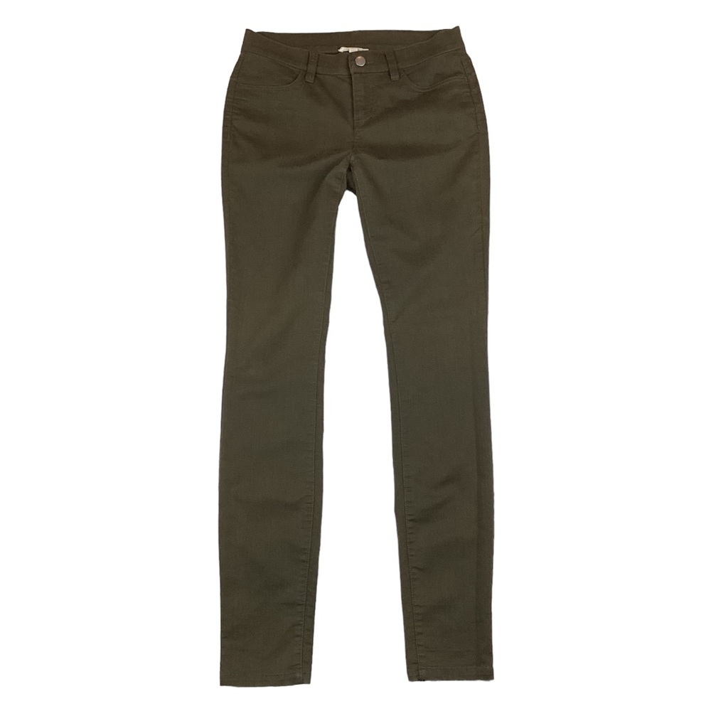 Eileen Fisher Skinny Jeans Olive Green